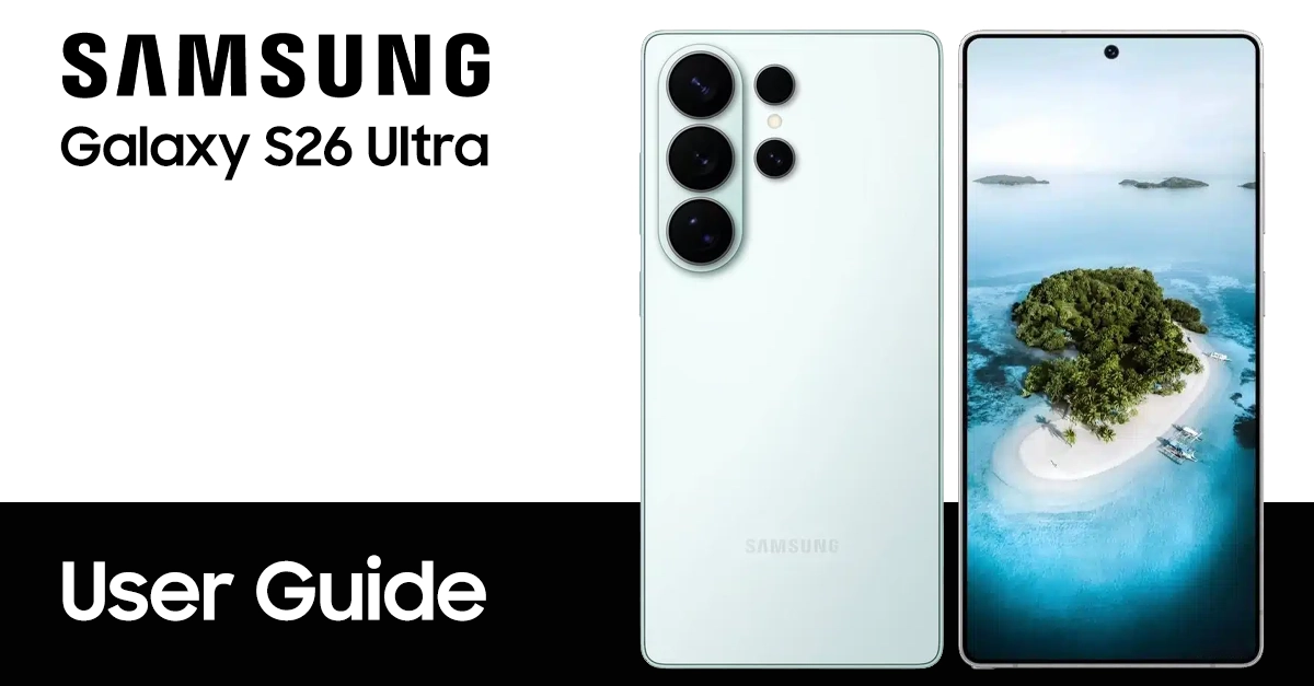 galaxy s26 ultra manual