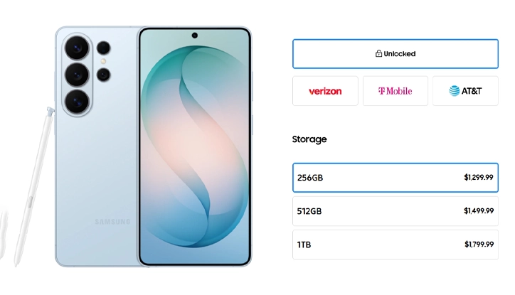 galaxy s26 ultra price