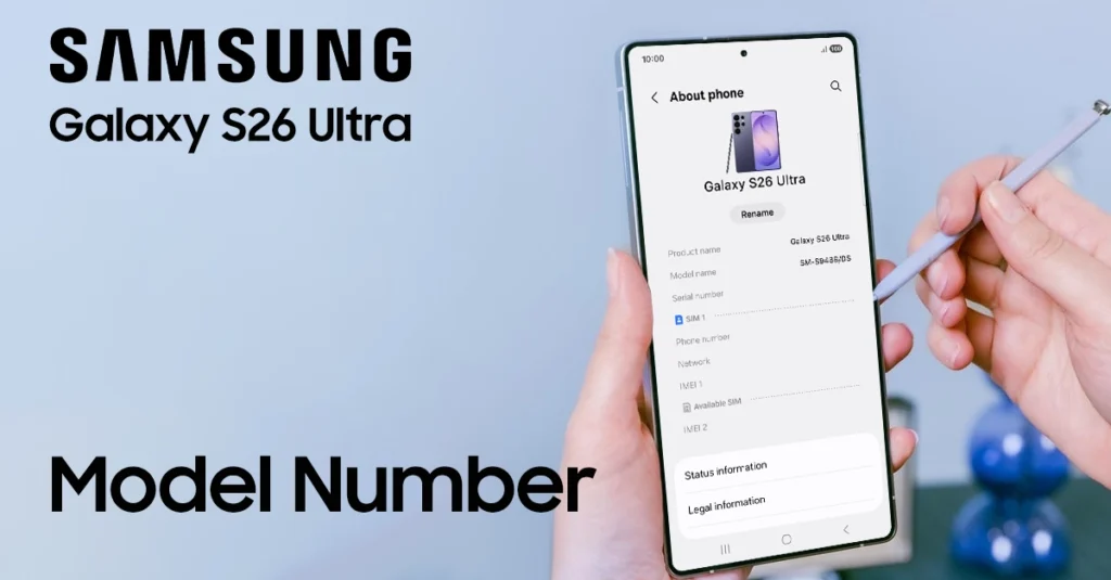 galaxy s26 ultra model number