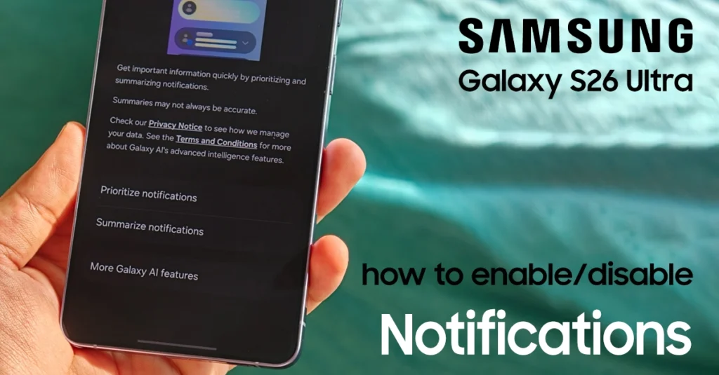 block unwanted app notifications