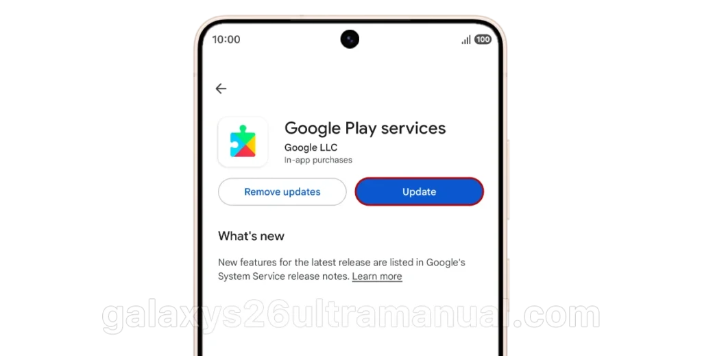 update google app